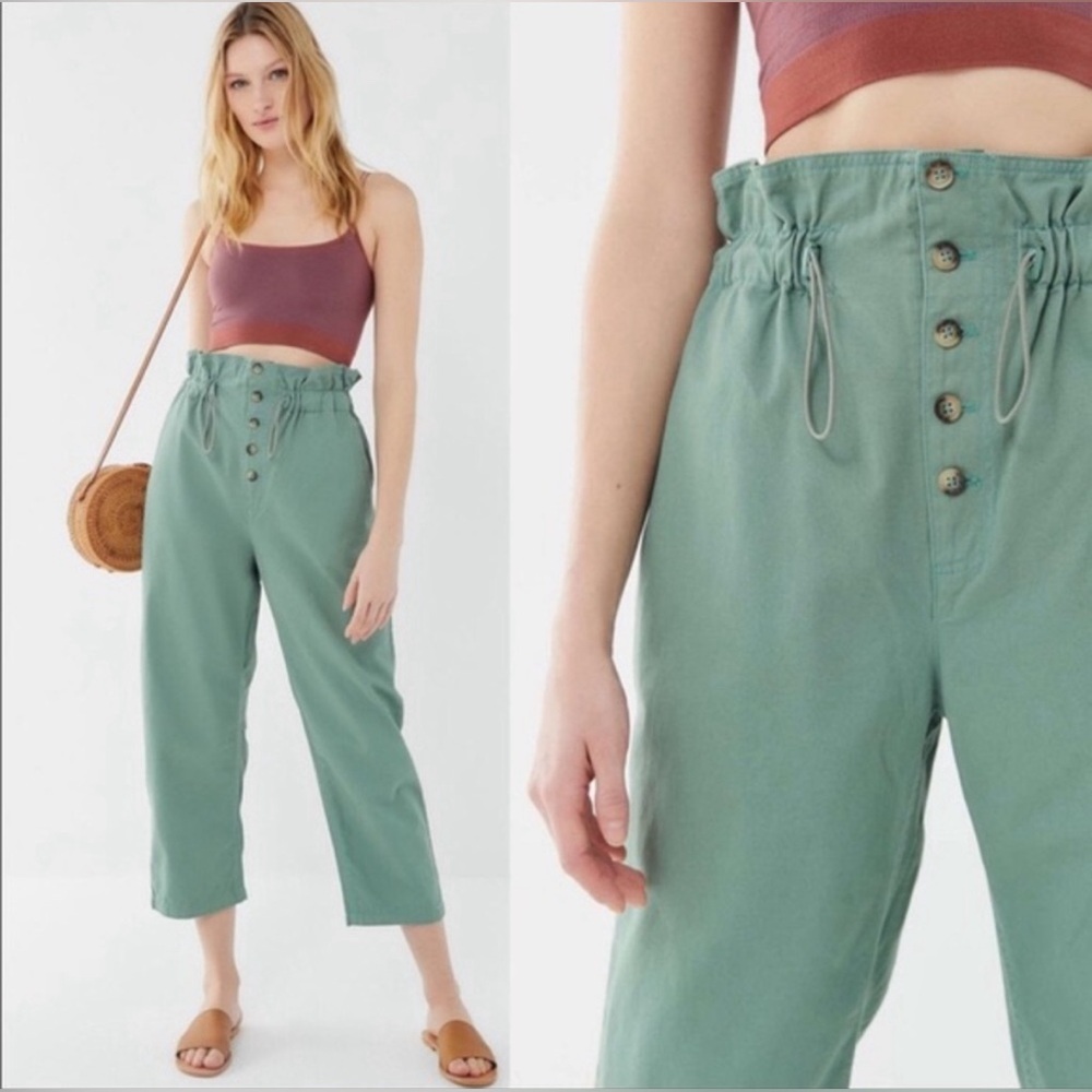 Urban Outfitters high waist paperbag pants